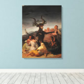 Hexen' Sabbat von Francisco de Goya Leinwanddruck (Insitu (Holzboden))