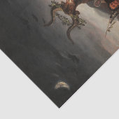 Hexen' Sabbat von Francisco de Goya Seidenpapier (Ausschnitt)