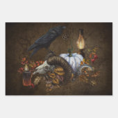 Hexen Samhain und Thanksgiving-Rituale Geschenkpapier Set (Vorderseite 2)