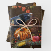 Hexen Samhain und Thanksgiving-Rituale Geschenkpapier Set (Beispiel)