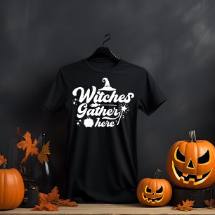Hexen sammeln hier Halloween T-Shirt