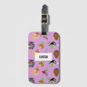 Hexen, Schareck und Löwen Gepäckanhänger (Vorderseite Vertikal)