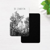 Hexen-Schwarz-Weiß-Ohrhänger-Display (Schreibtisch)