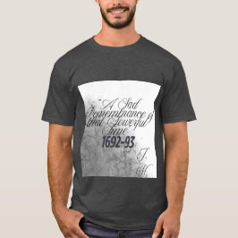 Hexen-Shirt Salem Historisches Zitat T-Shirt