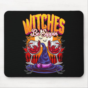 Hexen sind das sonnige Halloween-Party von Sippin Mousepad