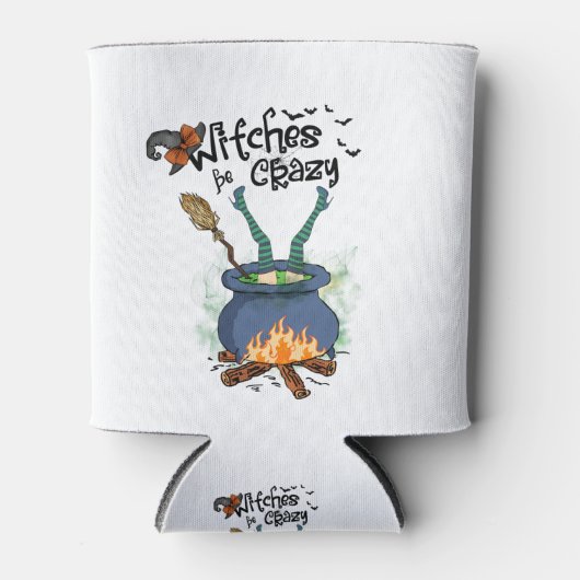 Hexen sind verrückt dosenkühler (Vorderseite)