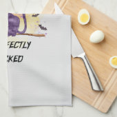 Hexen sind verrückt geschirrtuch (Viertel Falte)