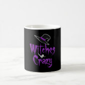 Hexen sind verrückt - Halloween Kaffeetasse (Mittel)