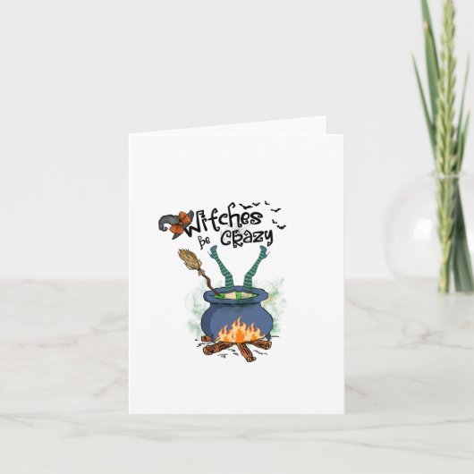 Hexen sind verrückt karte (Vorderseite)