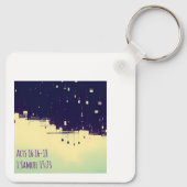 Hexen sind verrückt (rosa) schlüsselanhänger (Rückseite)