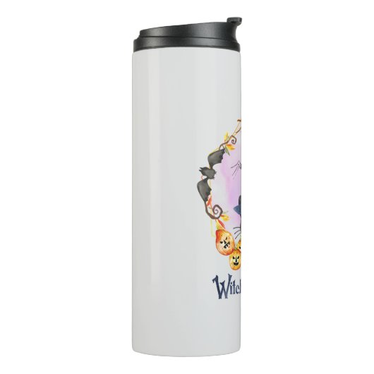 Hexen sind verrückt thermosbecher (Nach links gedreht)