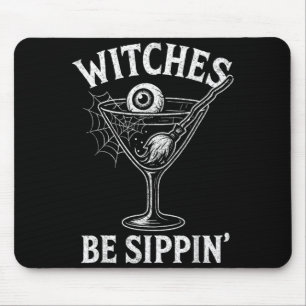 Hexen sollten lustig Halloween-Party-Outlook sein Mousepad