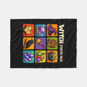 Hexen-Starter-Kit lustige Magie Hexerei Fleecedecke (Vorderseite (Horizontal))