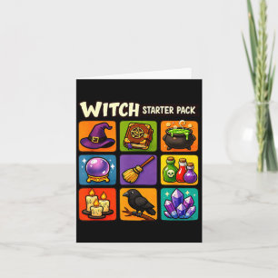 Hexen-Starter-Kit lustige Magie Hexerei Karte