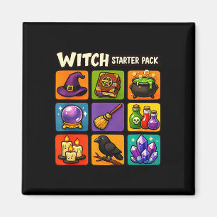 Hexen-Starter-Kit lustige Magie Hexerei Magnet