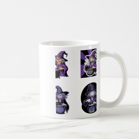 Hexen-Sticker-Pack - Magische Tränke Sticker Kaffeetasse (Rechts)