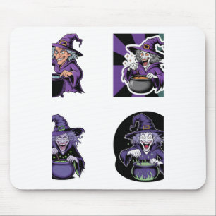 Hexen-Sticker-Pack - Magische Zaubertränke Sticker Mousepad