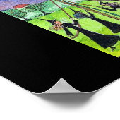 Hexen tanzen die Maypole. Poster (Ecke)