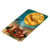 Hexen tanzen unter dem Mond Magnet (Linke Seite)