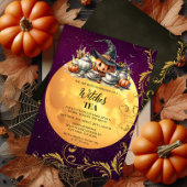 Hexen Tea Party Einladung