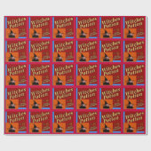 Hexen-Tränke Halloween-Wrap Geschenkpapier (Flach)