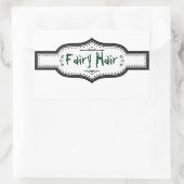 Hexen Tränke Mad Scientist Halloween Label Rechteckiger Aufkleber (Tasche)