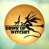 Hexen trinken fensteraufkleber (Blatt 3)