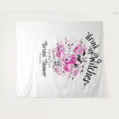 Hexen trinken Halloween Brautparty Hintergrund Wandteppich (Vorderseite (Horizontal))