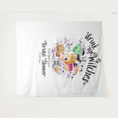 Hexen trinken Halloween Brautparty Hintergrund Wandteppich (Vorderseite (Horizontal))