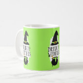 Hexen trinken kaffeetasse (Vorderseite Links)