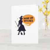 Hexen trinken karte (Gelbe Blume)