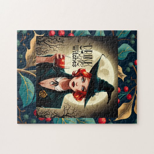 Hexen trinken puzzle (Horizontal)