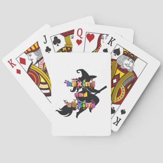 HEXEN UND ÄRGERN für die Plus Size Heidin Spielkarten (Rückseite)