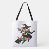 HEXEN UND ÄRGERN für die Plus Size Heidin Tasche (Rückseite)