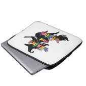 HEXEN UND ÄRGERN für die Plus Size Hexe Laptopschutzhülle (Vorne Knopf)