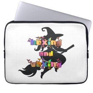 HEXEN UND ÄRGERN für die Plus Size Hexe Laptopschutzhülle