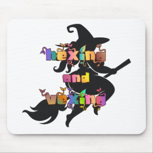 HEXEN UND ÄRGERN für die Plus Size Hexe Mousepad