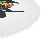 HEXEN UND ÄRGERN für die Plus Size Hexe Schneidebrett (Ecke)