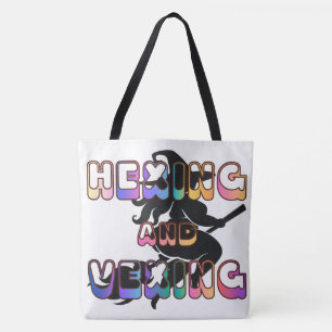 HEXEN UND ÄRGERN für die Plus Size Hexe Tasche