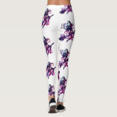 HEXEN UND ÄRGERN Witchcore-Design Leggings (Rückseite)