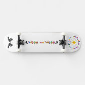 HEXEN UND ÄRGERN Witchcore Design + Pride Moons Skateboard (Horizontal)