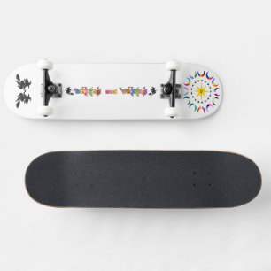 HEXEN UND ÄRGERN Witchcore Design + Pride Moons Skateboard
