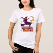 Hexen und Dackeln Spooky Dackel Shirt (Vorderseite)