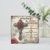 Hexen und Halloween-Party (Stehend Vorderseite)