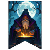 Hexen und Hexenmeister-Halloween-Party Wimpelkette (Erste Fahne)