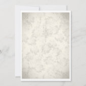 Hexen und Hexenmeister Vintages HexenHalloween-Par Einladung (Rückseite)