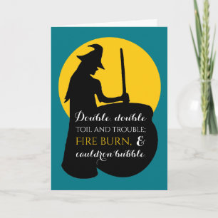 Hexen- und Mondmagie-Zauberkarte Karte