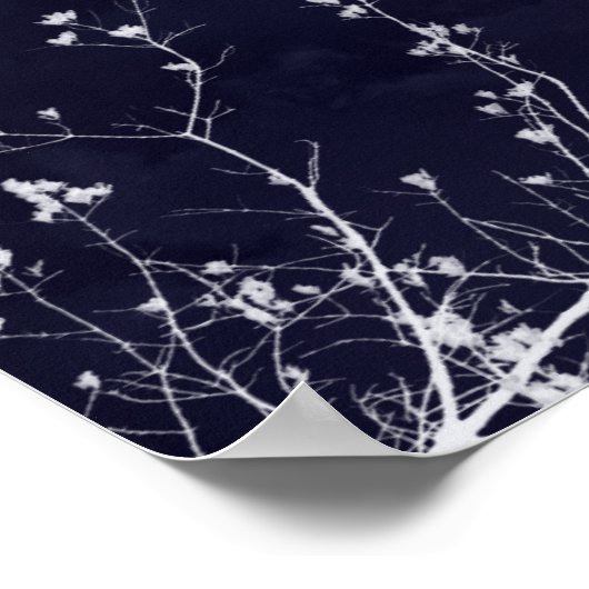 Hexen- und Mondplakat Poster (Ecke)