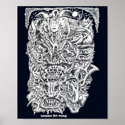 Hexen und Teufel Poster (Vorne)
