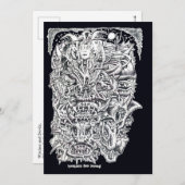 Hexen und Teufel, von Brian Benson Flachkarte (Vorne/Hinten)